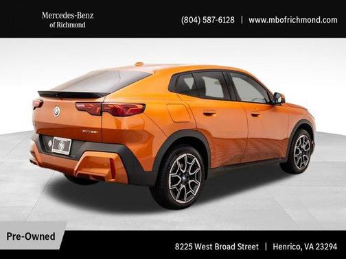 Utah Orange Metallic 2025 BMW X2 xDrive28i