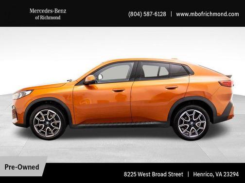 Utah Orange Metallic 2025 BMW X2 xDrive28i
