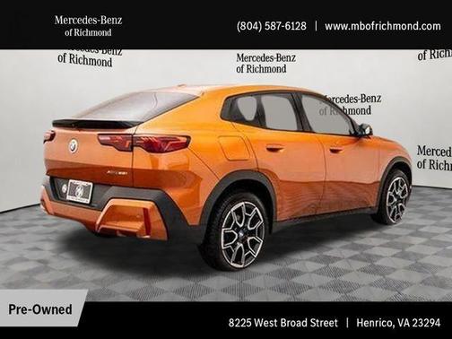 Utah Orange Metallic 2025 BMW X2 xDrive28i