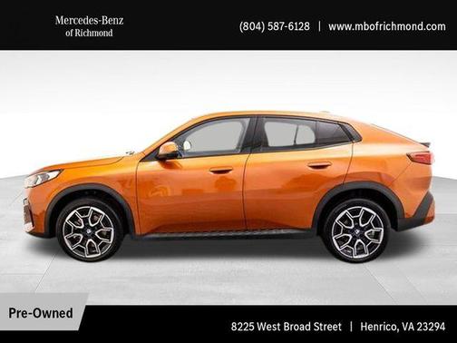 Utah Orange Metallic 2025 BMW X2 xDrive28i