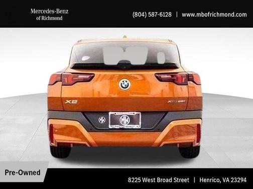 Utah Orange Metallic 2025 BMW X2 xDrive28i
