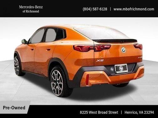 Utah Orange Metallic 2025 BMW X2 xDrive28i