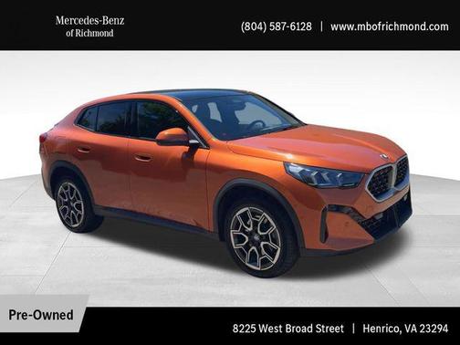 Utah Orange Metallic 2025 BMW X2 xDrive28i