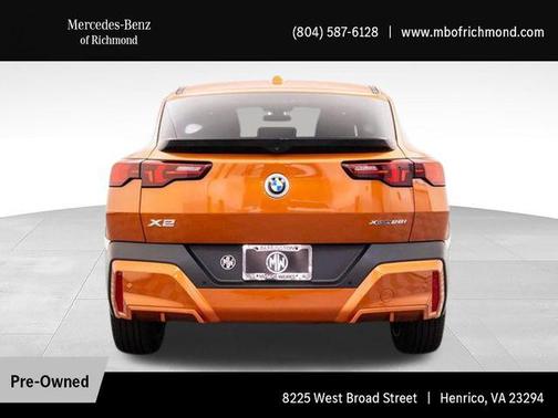 Utah Orange Metallic 2025 BMW X2 xDrive28i