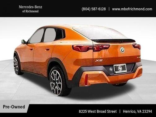 Utah Orange Metallic 2025 BMW X2 xDrive28i