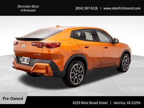 Utah Orange Metallic 2025 BMW X2 xDrive28i