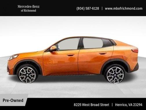 Utah Orange Metallic 2025 BMW X2 xDrive28i