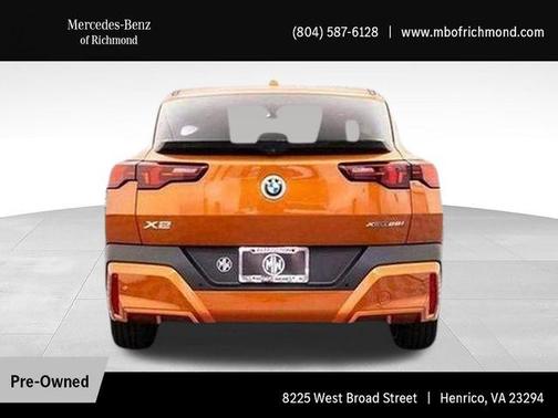 Utah Orange Metallic 2025 BMW X2 xDrive28i