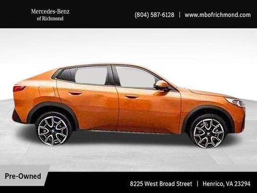 Utah Orange Metallic 2025 BMW X2 xDrive28i
