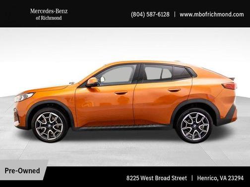 Utah Orange Metallic 2025 BMW X2 xDrive28i