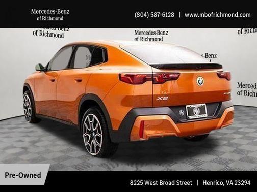 Utah Orange Metallic 2025 BMW X2 xDrive28i