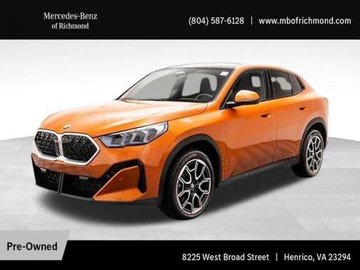 Utah Orange Metallic 2025 BMW X2 xDrive28i
