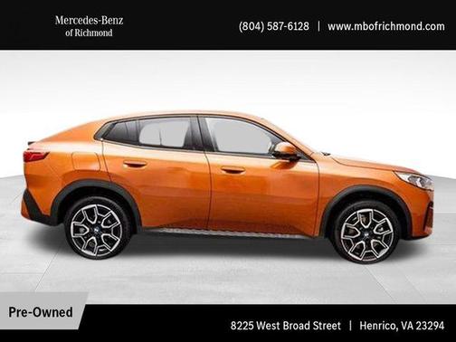 Utah Orange Metallic 2025 BMW X2 xDrive28i