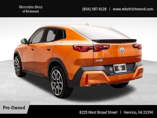 Utah Orange Metallic 2025 BMW X2 xDrive28i