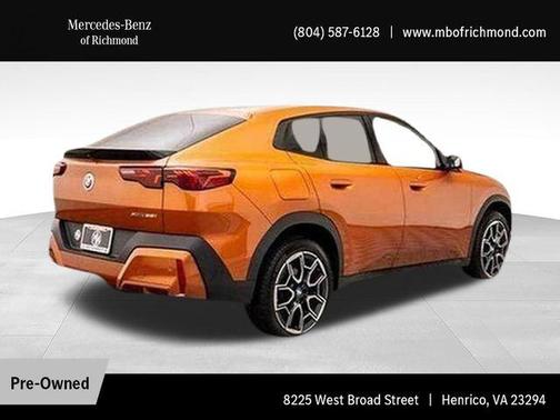 Utah Orange Metallic 2025 BMW X2 xDrive28i