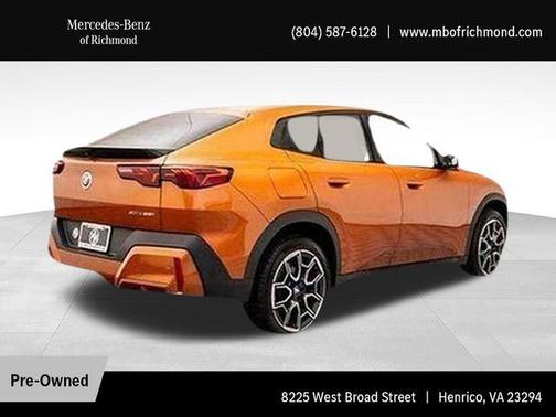 Utah Orange Metallic 2025 BMW X2 xDrive28i