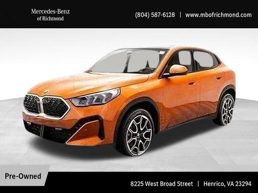 Utah Orange Metallic 2025 BMW X2 xDrive28i