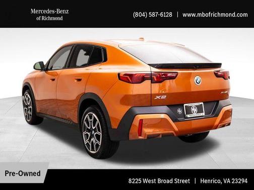 Utah Orange Metallic 2025 BMW X2 xDrive28i