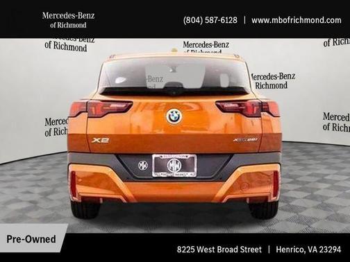 Utah Orange Metallic 2025 BMW X2 xDrive28i