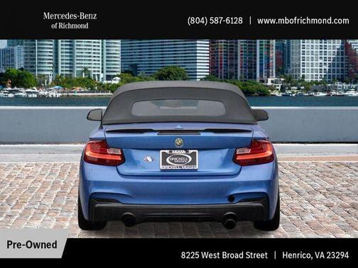 Estoril Blue Metallic 2017 BMW M240 i