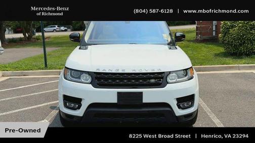 2016 Land Rover Range Rover Sport Supercharged