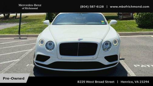 2016 Bentley Continental GT V8 S