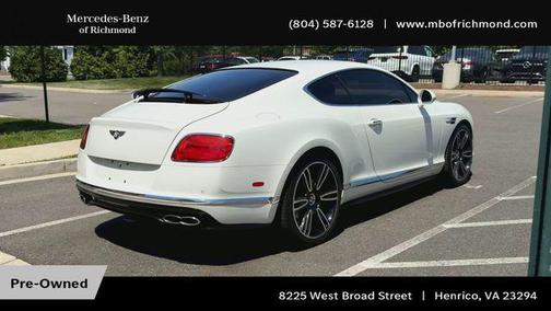 2016 Bentley Continental GT V8 S
