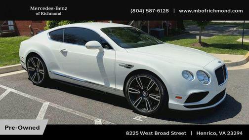 2016 Bentley Continental GT V8 S