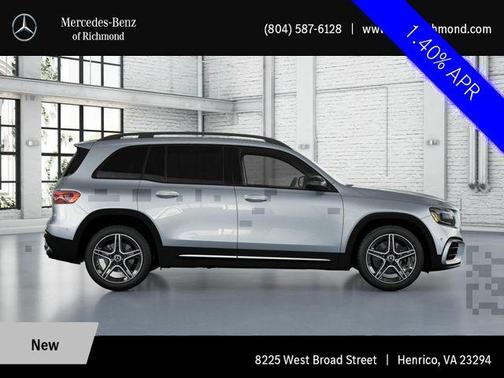 Cirrus Silver Metallic 2025 Mercedes-Benz GLB 250 4MATIC