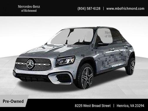 Cirrus Silver Metallic 2025 Mercedes-Benz GLB 250 4MATIC