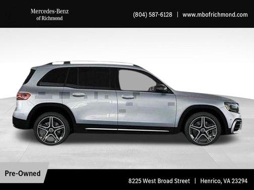 Cirrus Silver Metallic 2025 Mercedes-Benz GLB 250 4MATIC