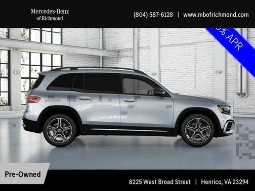 Cirrus Silver Metallic 2025 Mercedes-Benz GLB 250 4MATIC