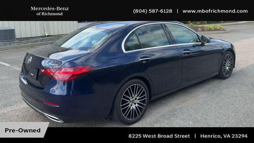 Lunar Blue Metallic 2023 Mercedes-Benz C-Class C 300 4MATIC
