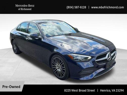 Lunar Blue Metallic 2023 Mercedes-Benz C-Class C 300 4MATIC