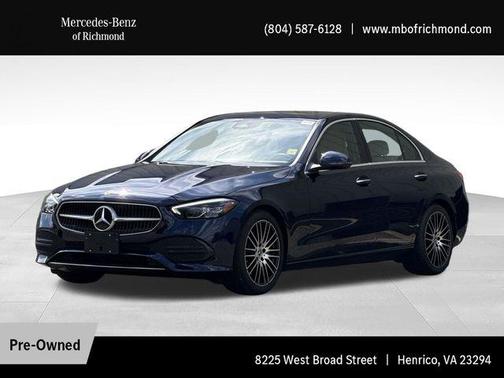 Lunar Blue Metallic 2023 Mercedes-Benz C-Class C 300 4MATIC