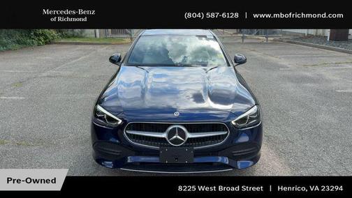 Lunar Blue Metallic 2023 Mercedes-Benz C-Class C 300 4MATIC