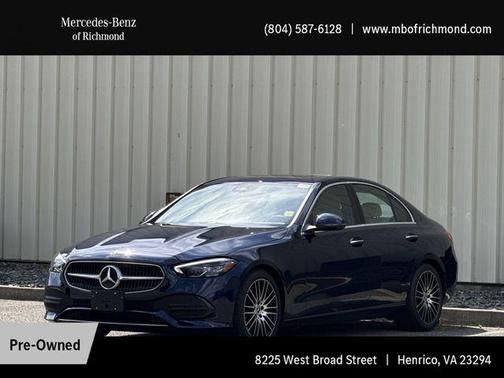 Lunar Blue Metallic 2023 Mercedes-Benz C-Class C 300 4MATIC