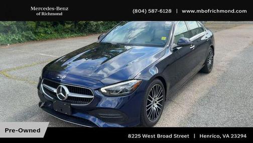 Lunar Blue Metallic 2023 Mercedes-Benz C-Class C 300 4MATIC