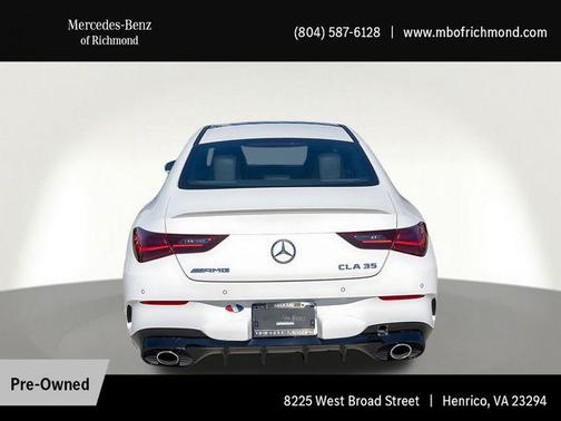 Polar White 2024 Mercedes-Benz AMG CLA 35 4MATIC