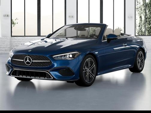 Starling Blue Metallic 2026 Mercedes-Benz CLE 300 4MATIC Cabriolet