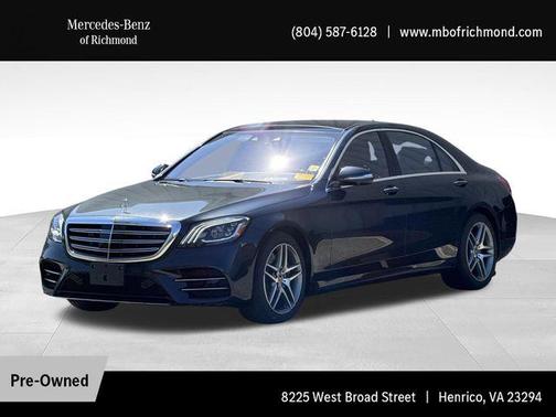 Magnetite Black 2019 Mercedes-Benz S-Class 4MATIC