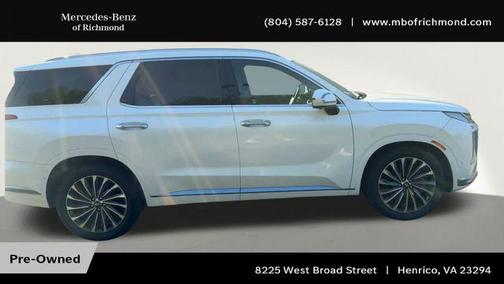 Hyper White 2024 Hyundai PALISADE Calligraphy