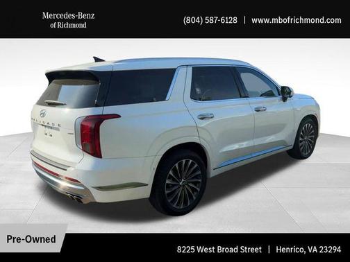 Hyper White 2024 Hyundai PALISADE Calligraphy