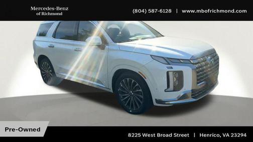 Hyper White 2024 Hyundai PALISADE Calligraphy