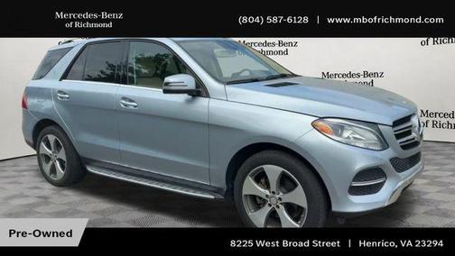 Diamond Silver Metallic 2016 Mercedes-Benz GLE-Class GLE 350
