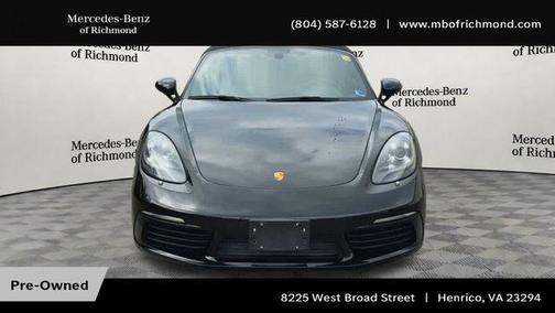 Jet Black Metallic 2021 Porsche 718 Boxster Base