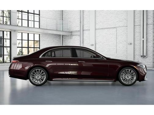 MANUFAKTUR Rubellite Red Metallic 2026 Mercedes-Benz S-Class 4MATIC