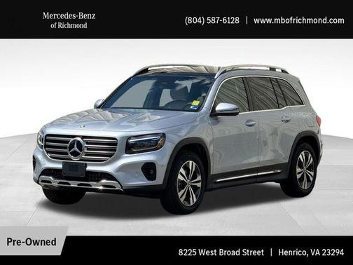 Cirrus Silver Metallic 2026 Mercedes-Benz GLB 250 4MATIC