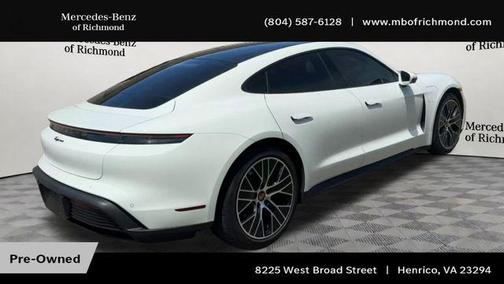 White 2021 Porsche Taycan Base