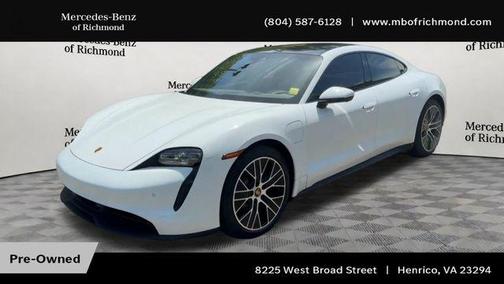 White 2021 Porsche Taycan Base